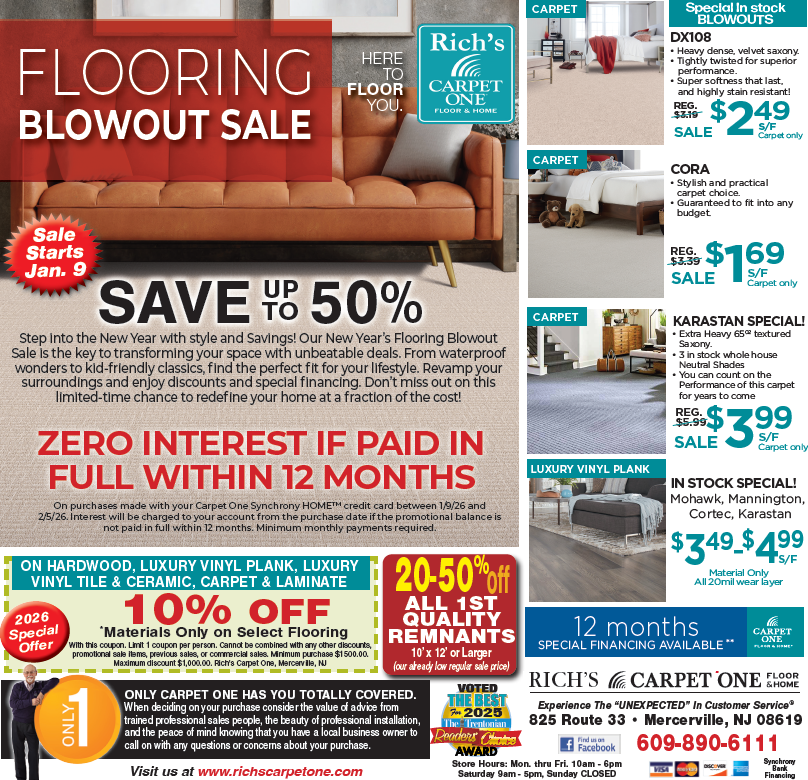 Flooring Blowout Sale