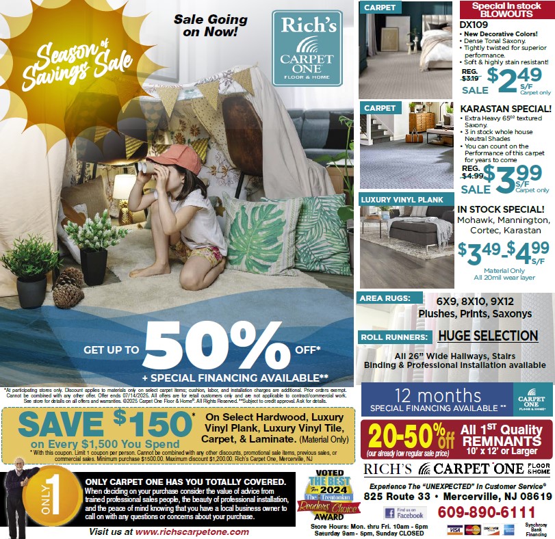 Season of Savings Sale