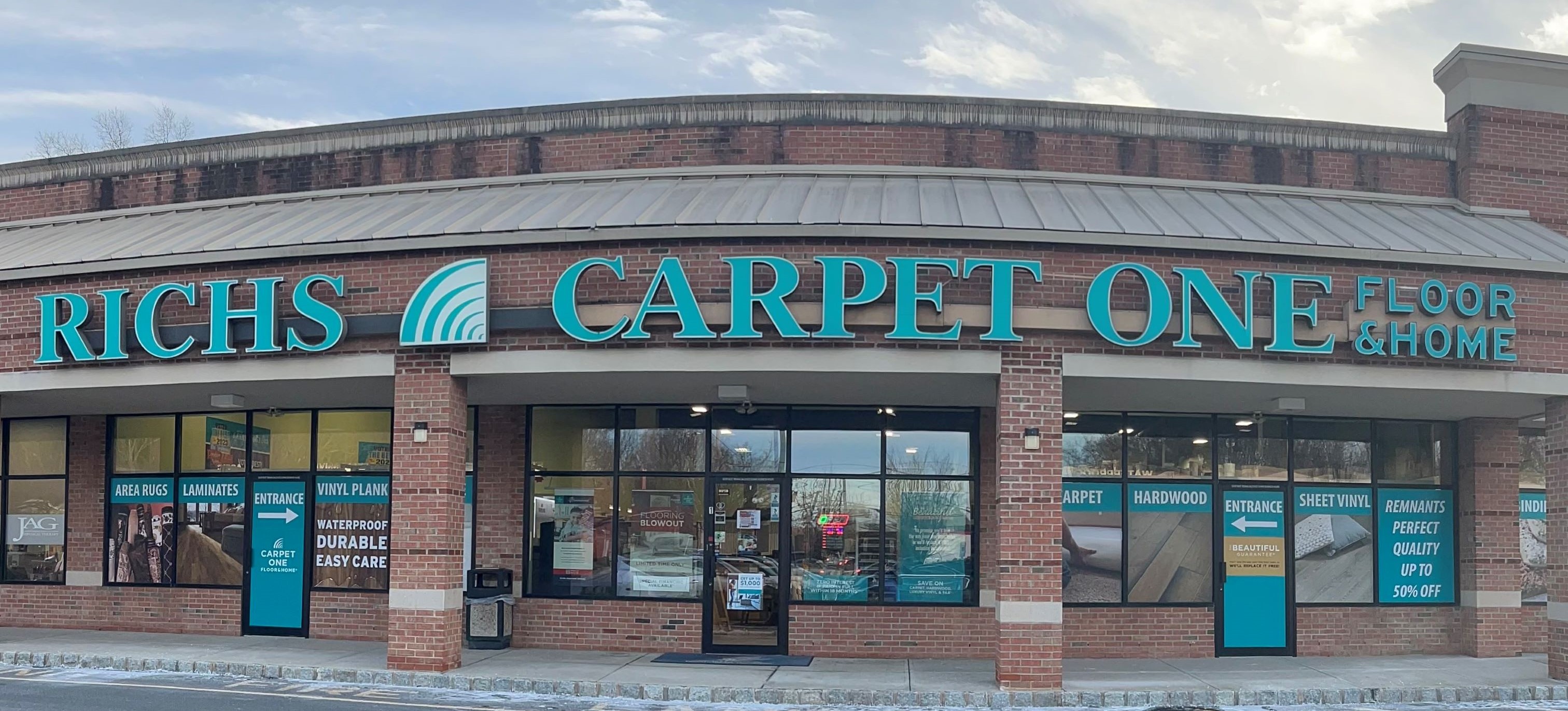 Rich's Carpet One Floor & Home storefront 