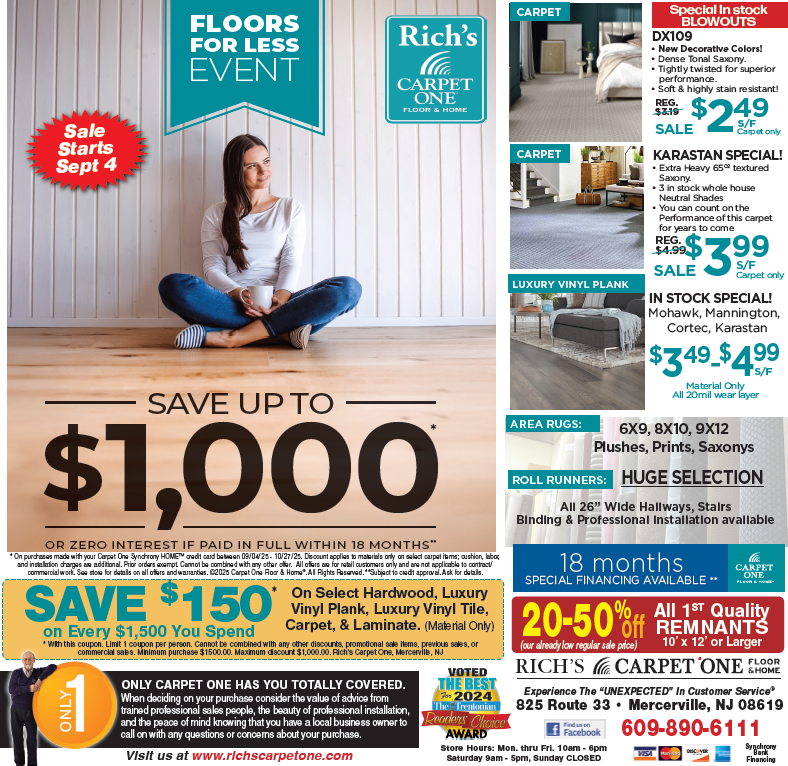 Floors for Less Event