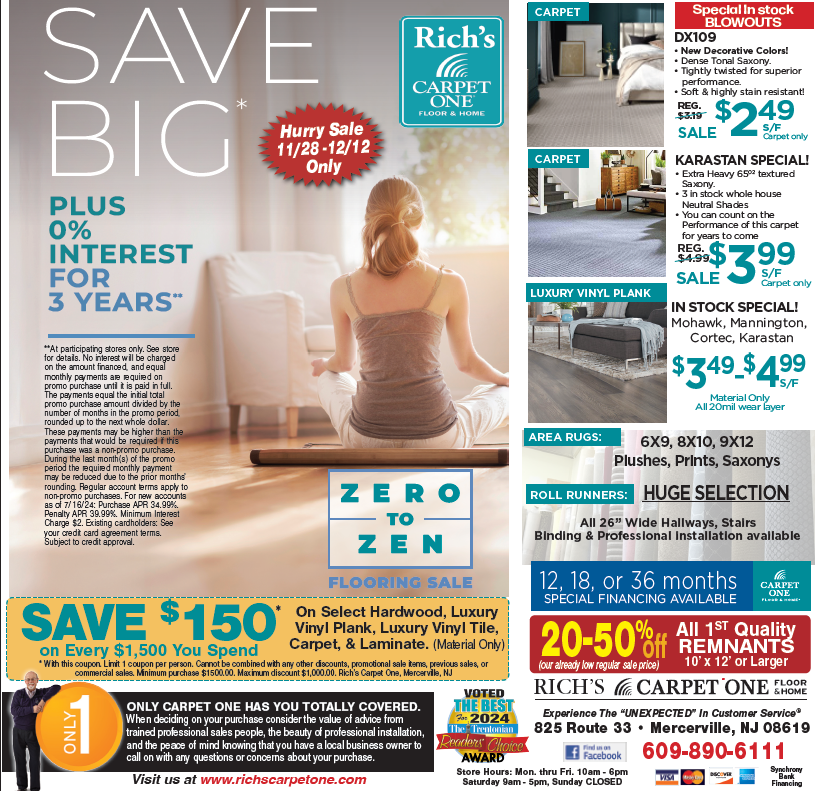 Zero to Zen Flooring Sale